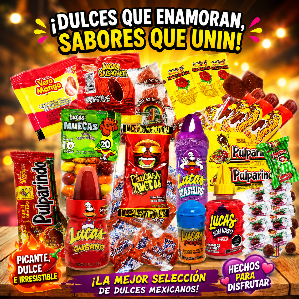 Dulces Picosos mexicanos en Colombia