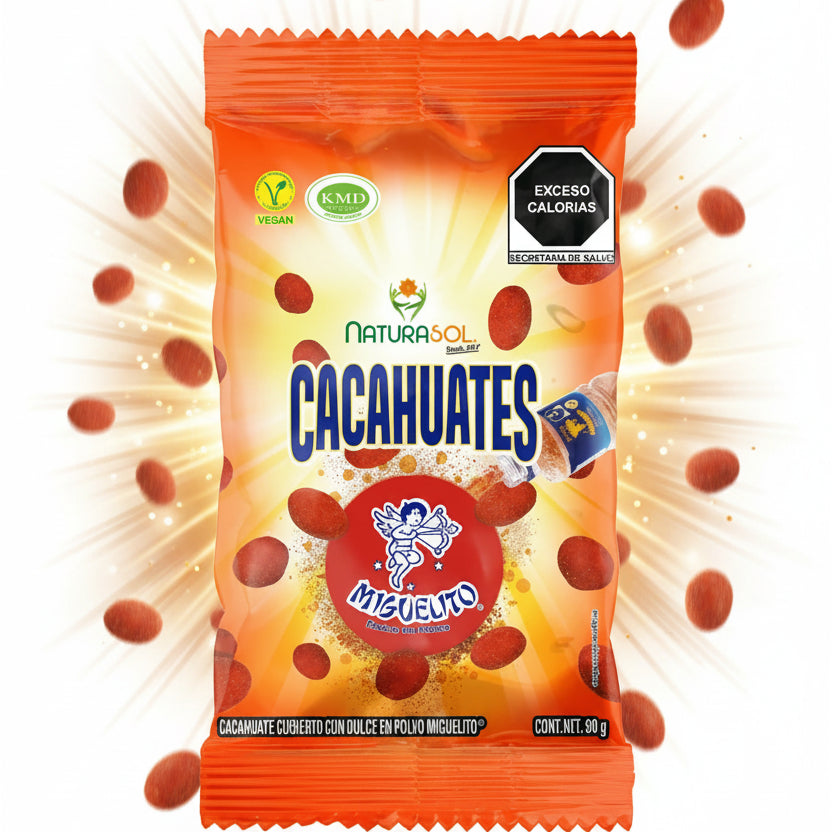 Cacahuates mani  Dulce Polvo Miguelito en Colombia