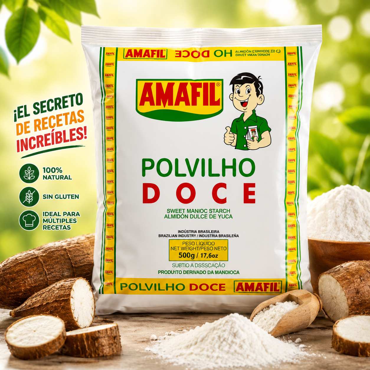 Polvilho DOCE amafil en colombia
