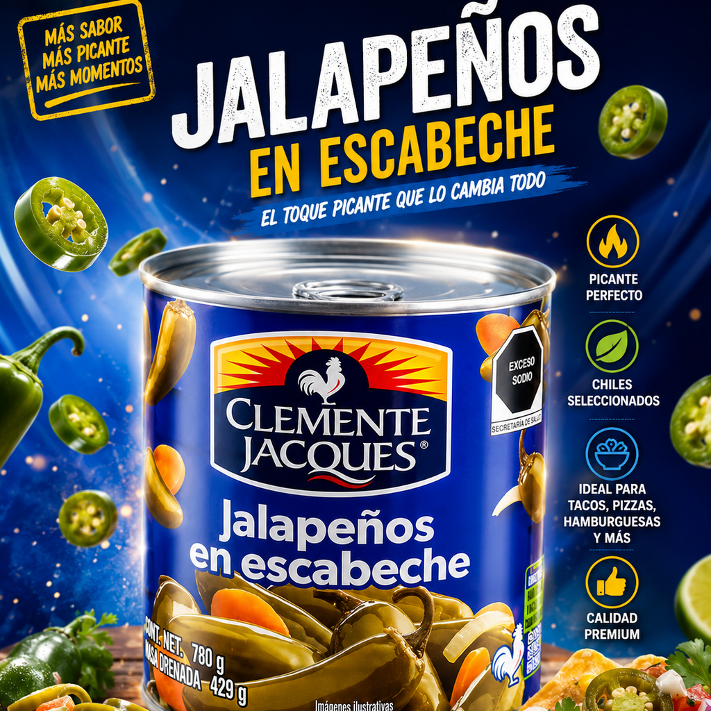 Jalapeños En Escabeche Lata Colombia
