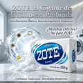 Zote Jabón Blanco Barra Colombia