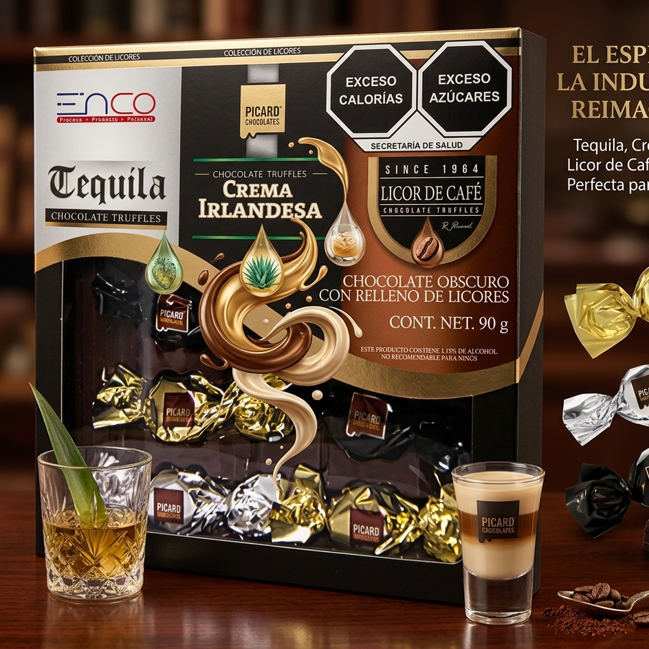 Chocolates Estuche 10 Unidades Licores Surtidos Colombia