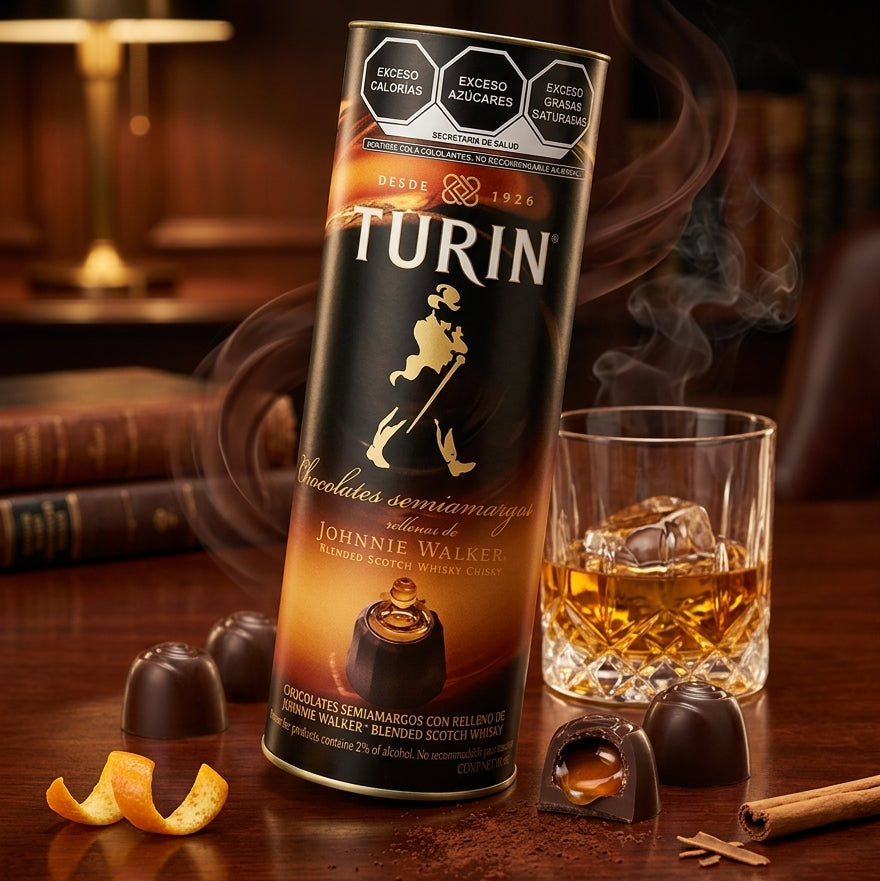 Johnnie Walker Chocolates Tubo Colombia