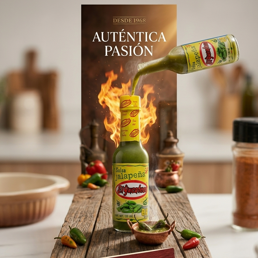 Salsa Picante Jalapeña Frasco Colombia
