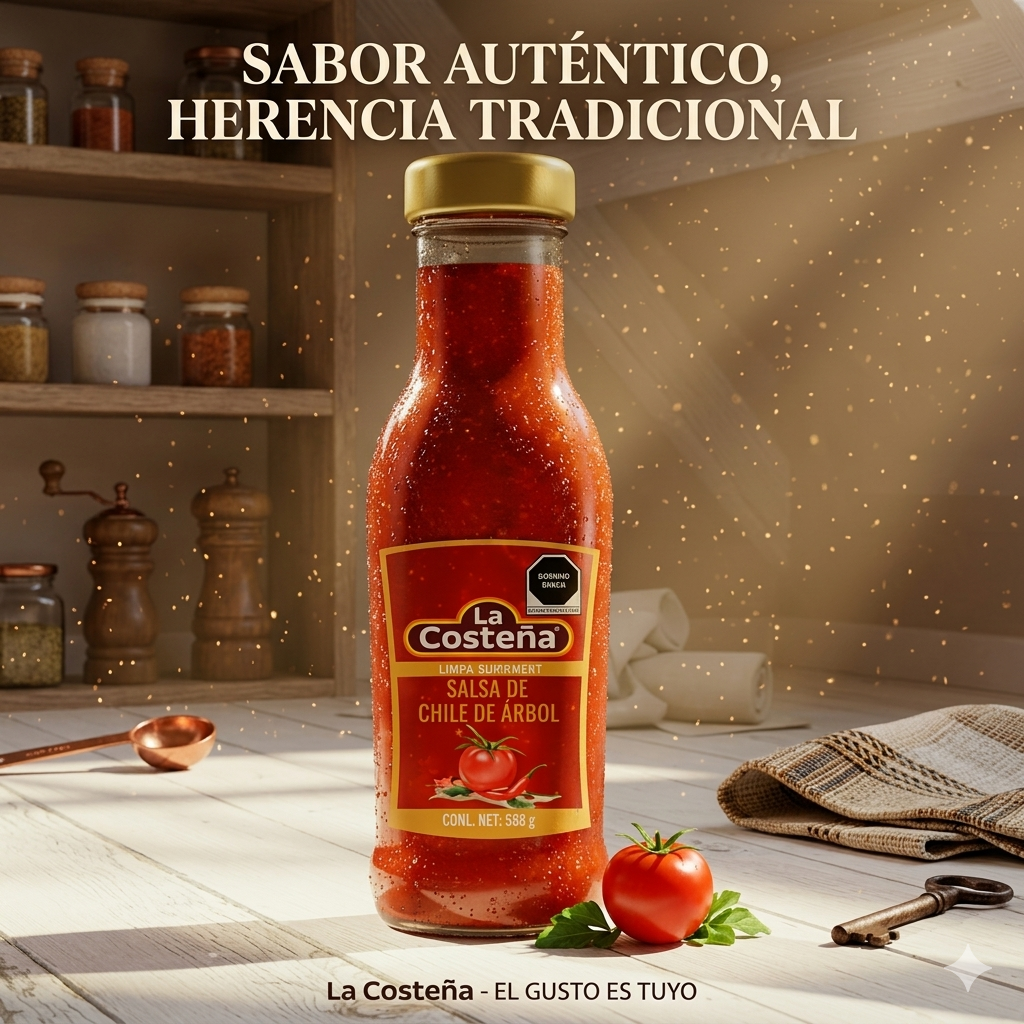 Salsa Chile de Arbol Frasco Colombia