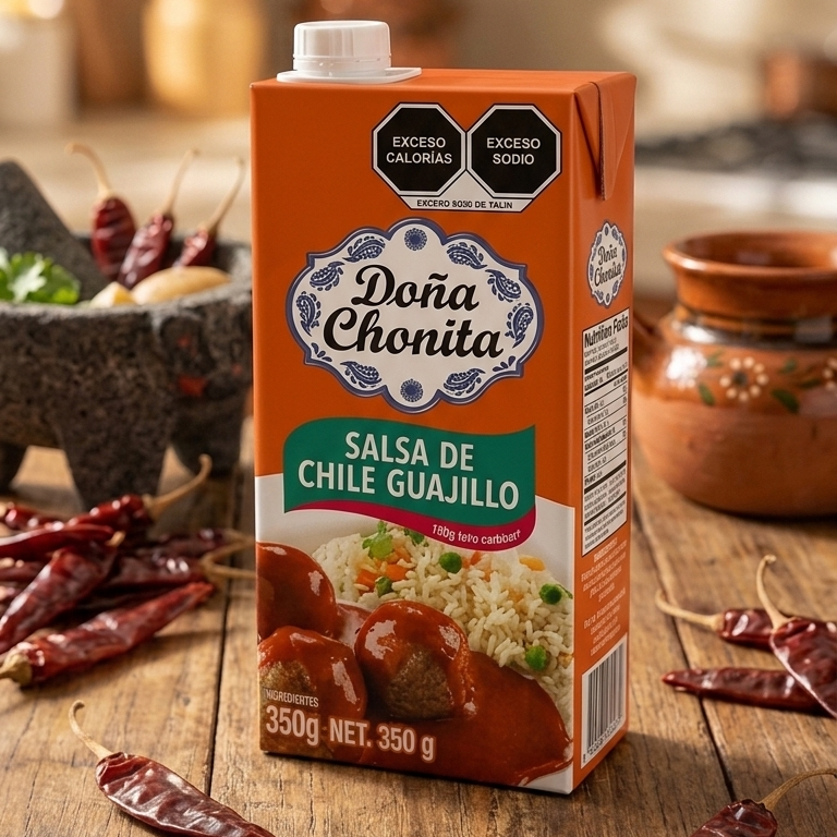 Salsa Chile Guajillo Tetrapack Colombia