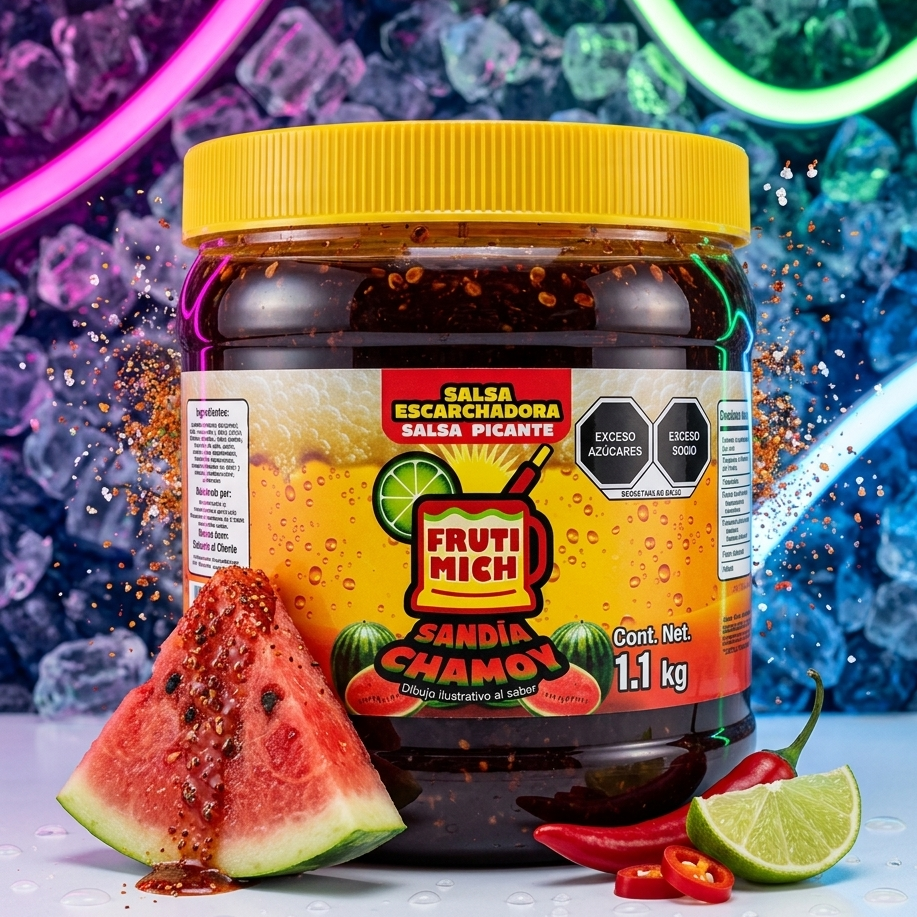 escarchador michelero sandia chamoy mexicano en colombia