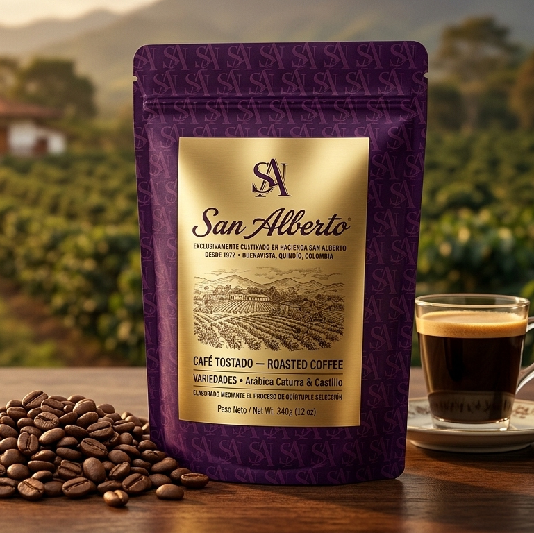 Café San Alberto Grano  Pikemex 340 gr