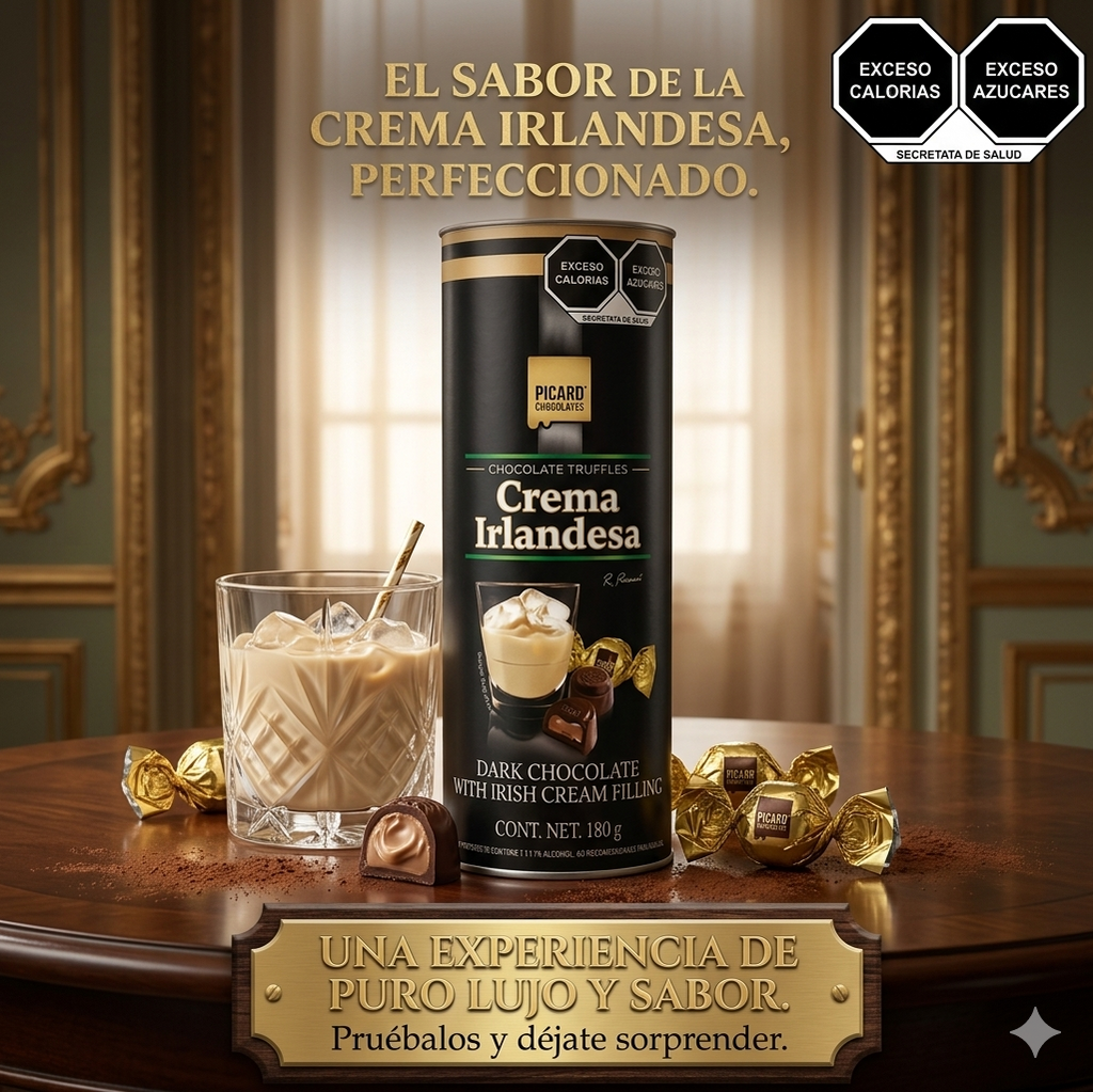 Chocolates Crema Irlandesa Tubo Colombia