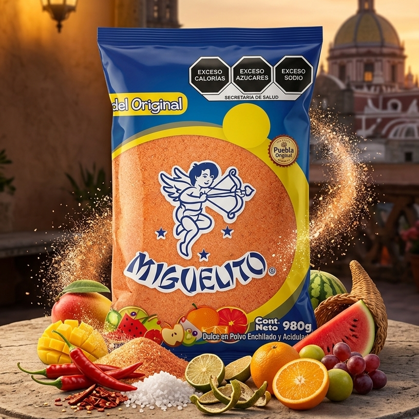 Miguelito Dulce en Polvo Bolsa para micheladas - frutas En Colombia