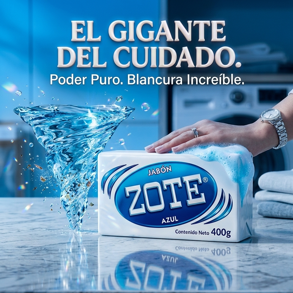 Zote Jabón Blanco Barra Colombia