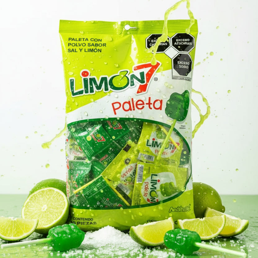 Anáhuac Paletas Limón 7 Sal Limón de mexico para Colombia