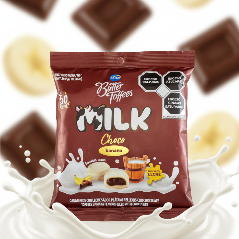 Butter Toffes Caramelos (Choco Banana) Colombia
