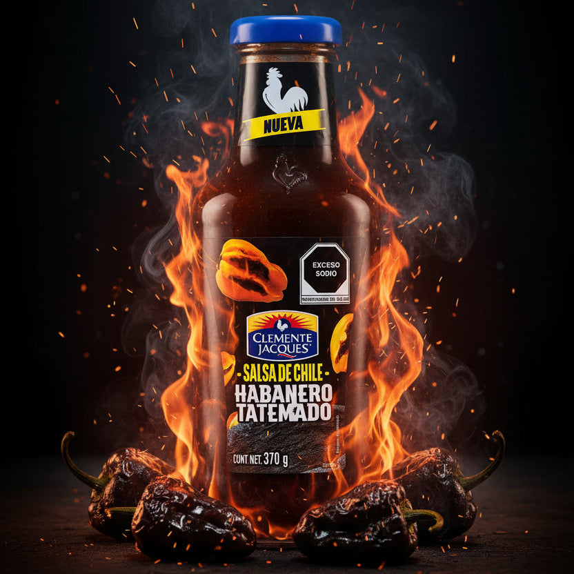 Salsa Habanero Tatemado Frasco Colombia