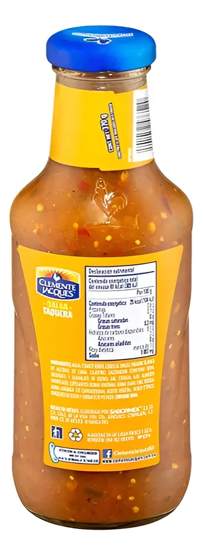 Clemente Jacques Salsa Taquera Frasco 370gr Colombia