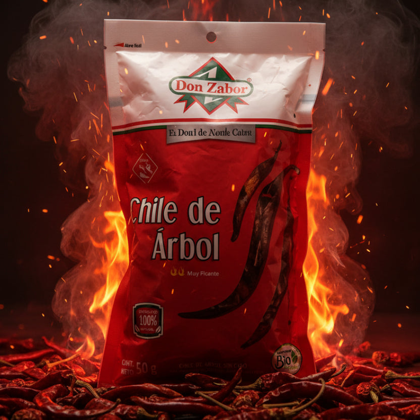 Don Zabor Chile Seco de Árbol Bolsa 50gr Colombia