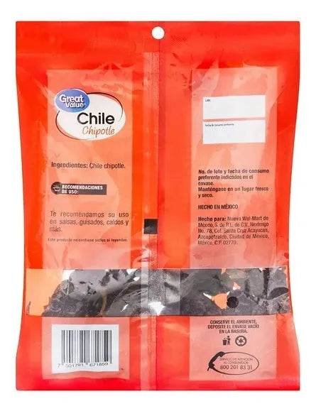Chipotle chile seco mexicano en colombia