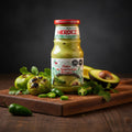 Salsa Tatemada Mortajada Verde Frasco Colombia