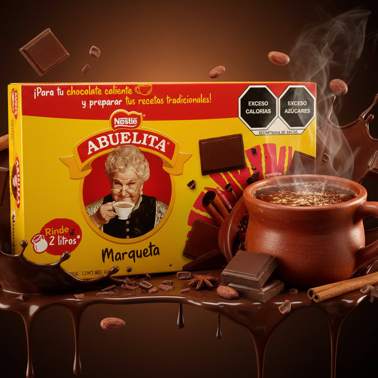 La Abuelita Marqueta Chocolate de Mesa Tableta Colombia
