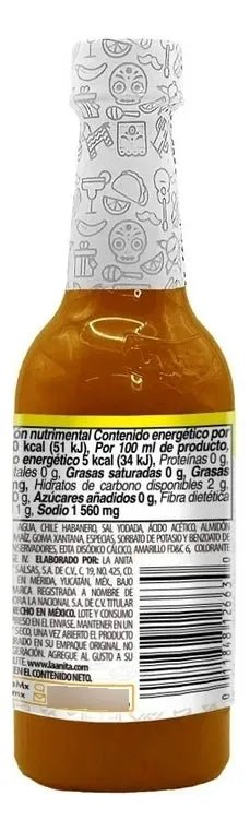 Salsa Habanero Ligera Frasco Colombia