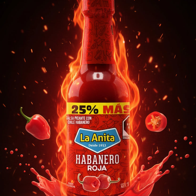 Salsa Habanero Roja Frasco Colombia