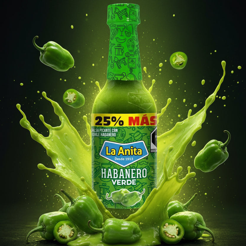 Salsa Habanero Verde Frasco Colombia