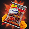 La Poblana Gomitas Mango Picositas Bolsa 100gr  Colombia