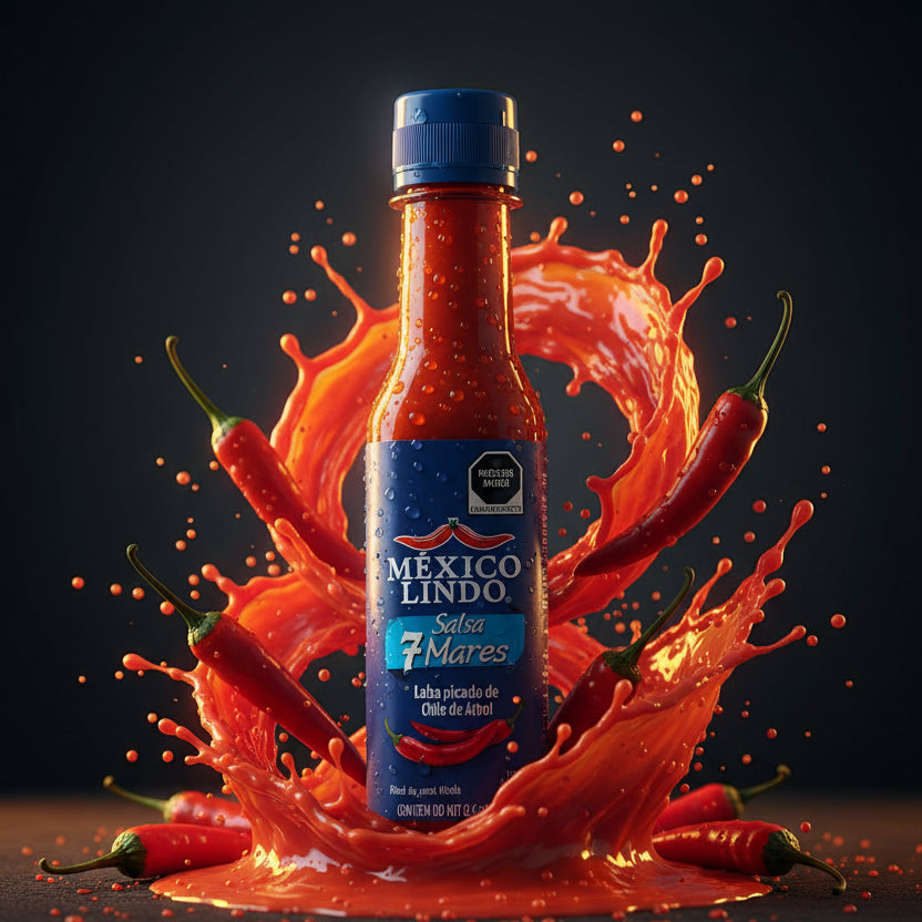 Salsa 7 Mares de Chile Arbol Pet Colombia
