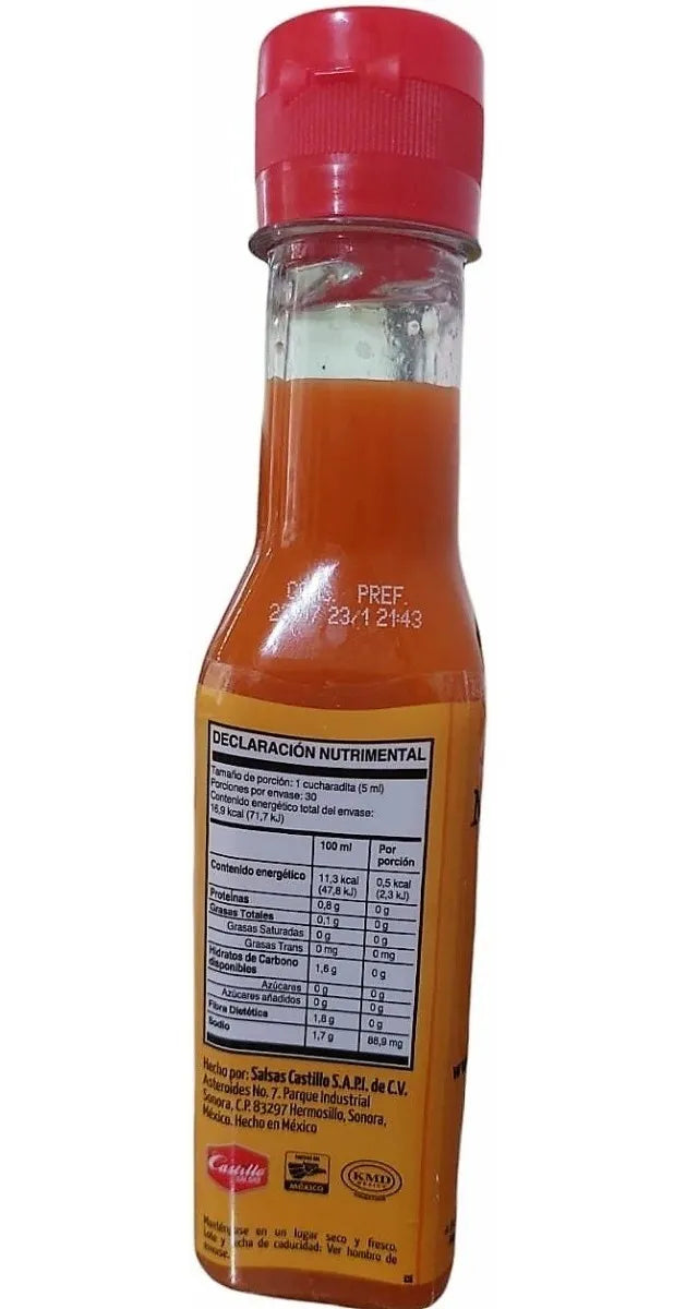 Salsa de Chile Habanero Rojo Pet Colombia