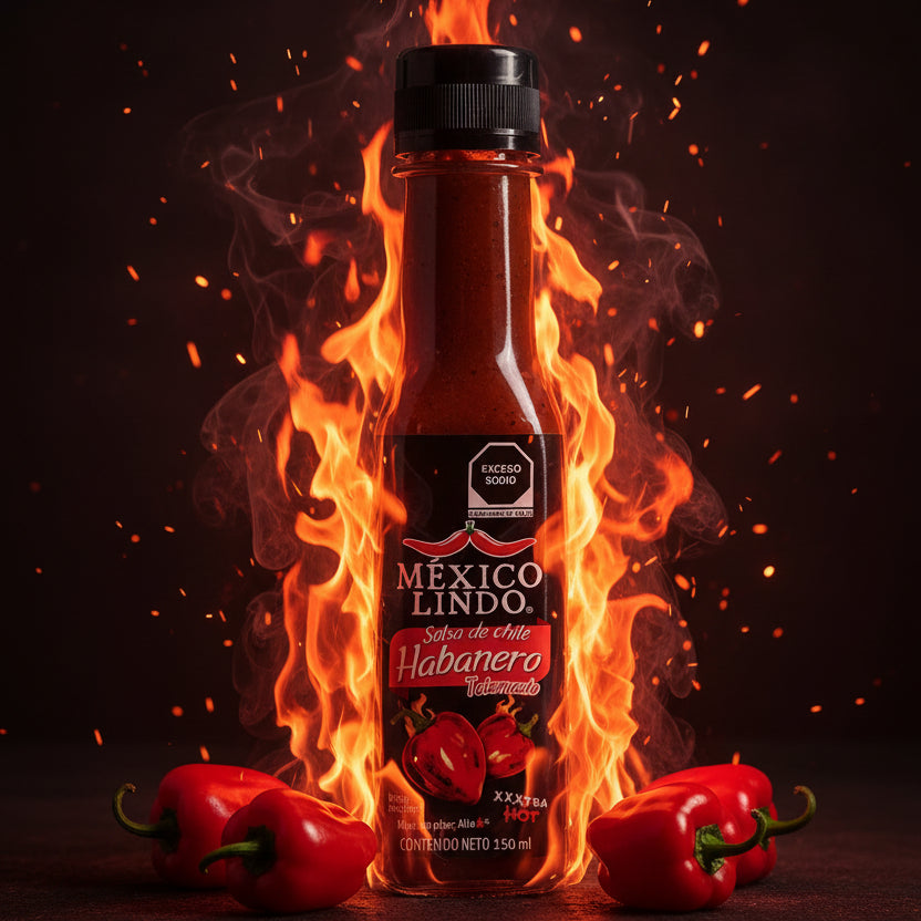 Salsa de Chile Habanero Tatemado Pet Colombia