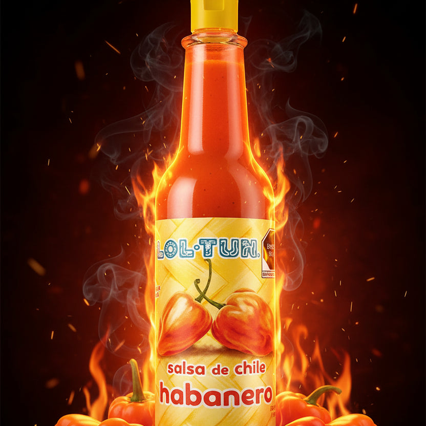 Salsa Chile Habanero Roja Frasco Colombia
