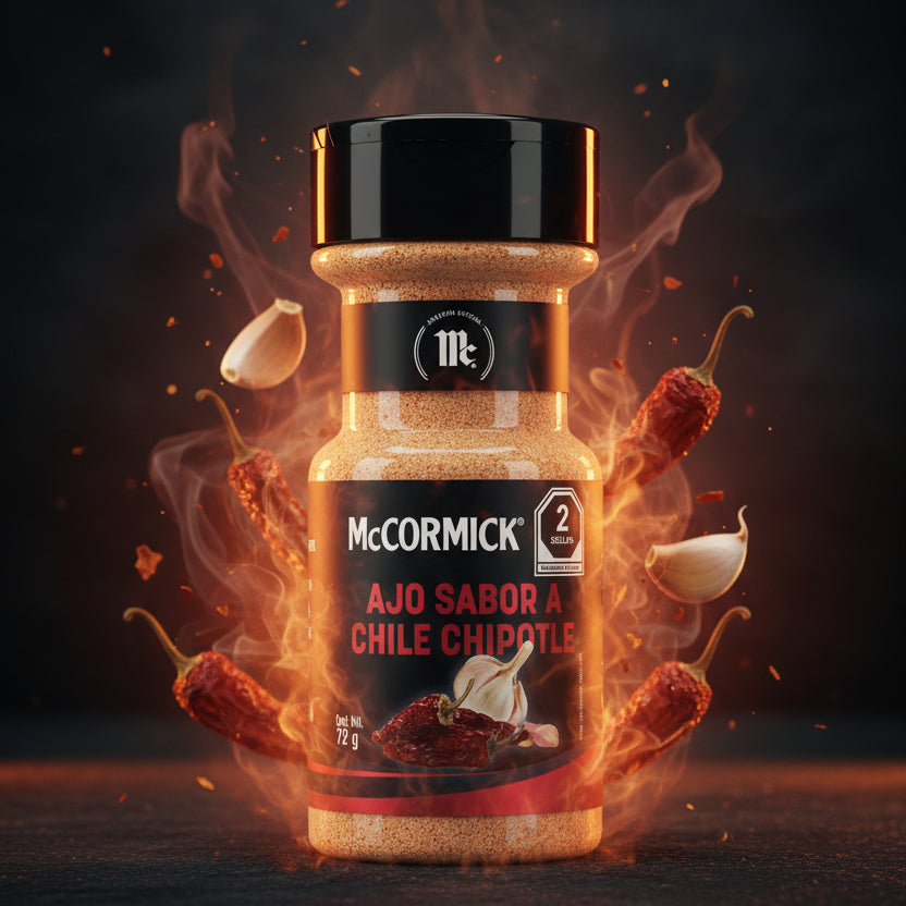 Ajo Sabor Chile Chipotle Frasco Pet Colombia