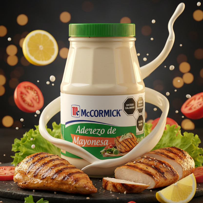 Aderezo de Mayonesa Frasco Vidrio Colombia