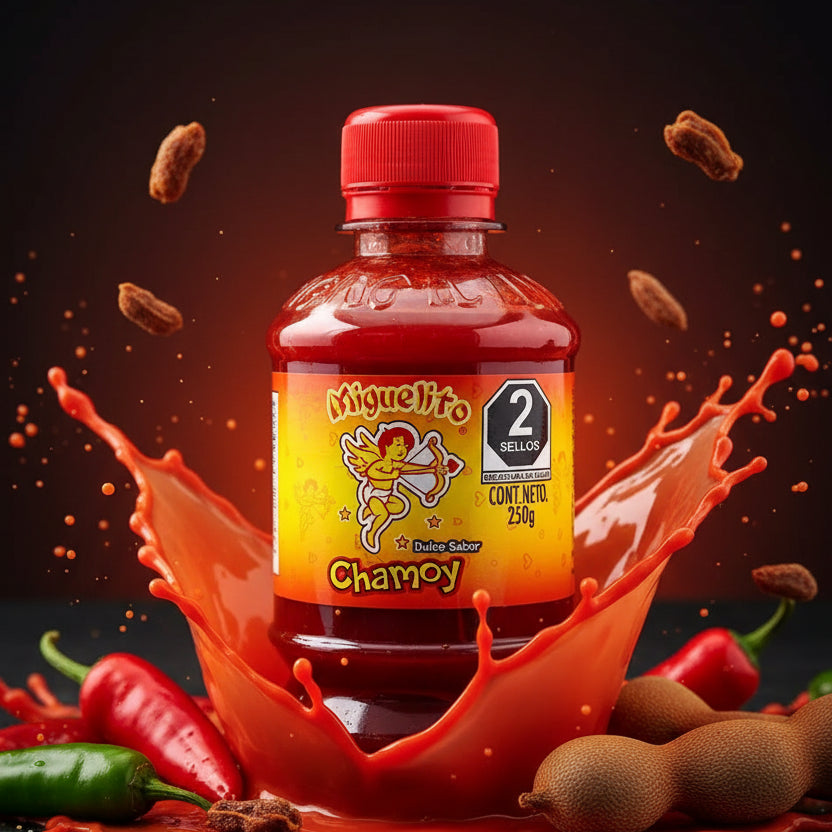 Miguelito Original Dulce Liquido Chamoy Tarro 250gr Colombia