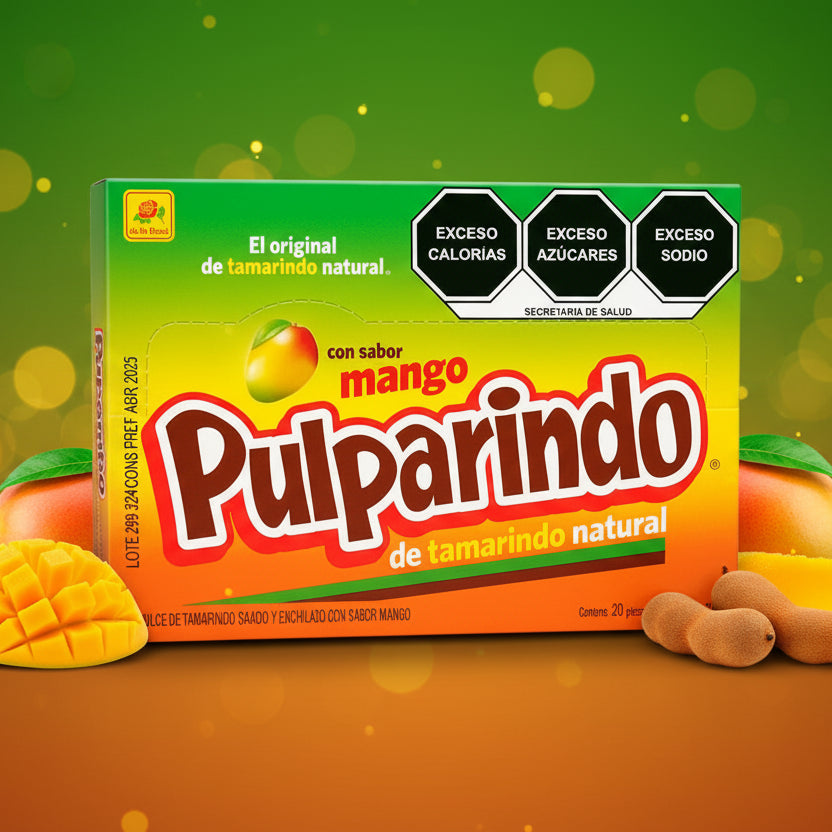 Pulparindo mexicano Original Mango ya en Colombia