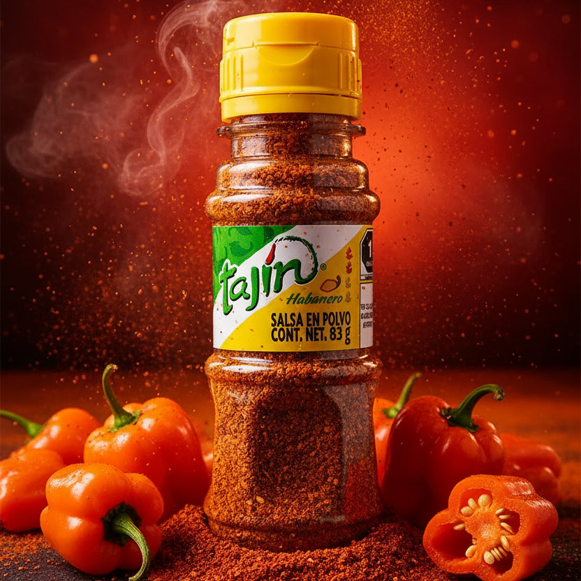 Tajín Habanero Salsa de Chile en Polvo Tarro Colombia