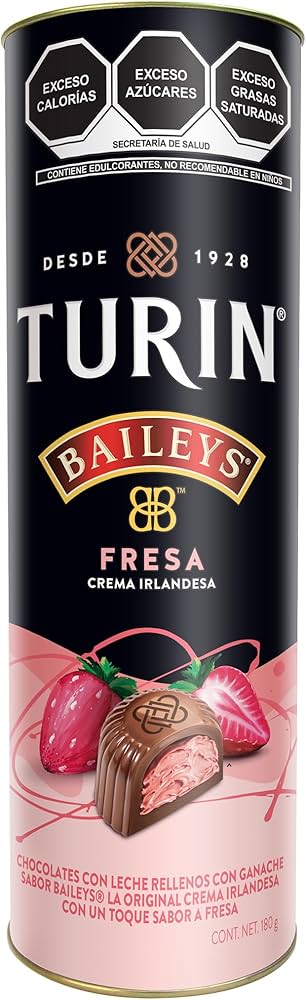 Baileys Fresa Chocolates Tubo Colombia