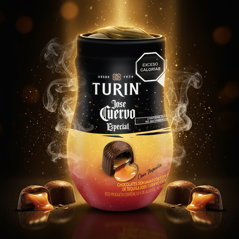 Turín José Cuervo Especial Chocolates Tarro Vitrolero  de México en Colombia