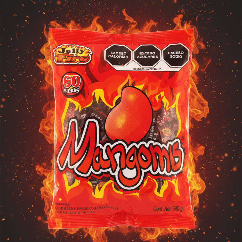 Gomas de  Mango Picositas Mangomis en Colombia