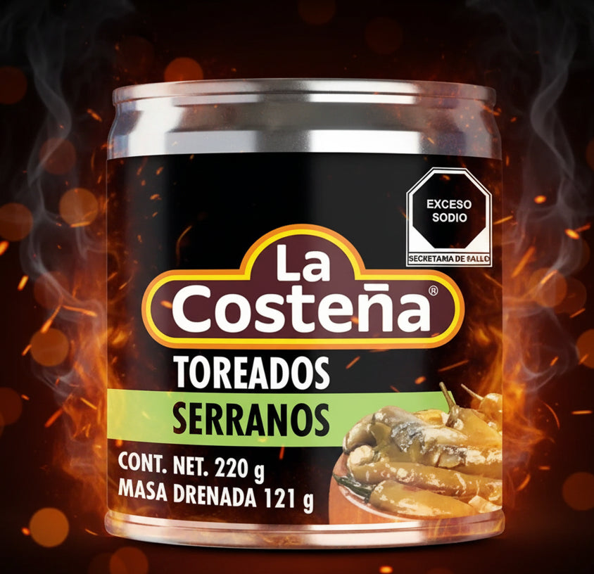 Chiles Serranos Toreados en Rodajas en Colombia