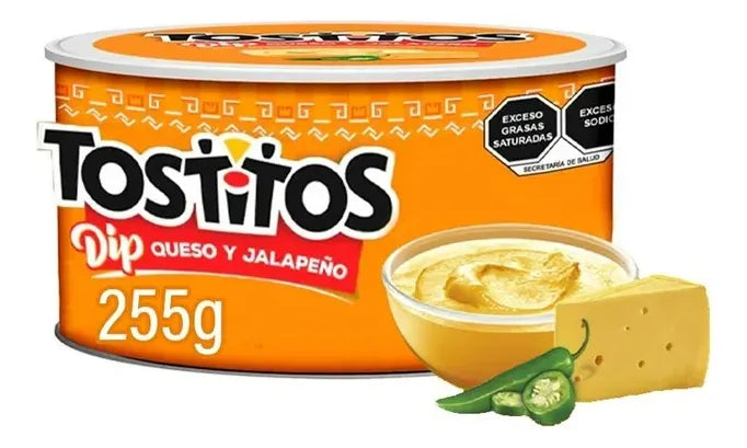Dip Queso Jalapeño Tostitos Tarro Pet 255gr En Colombia