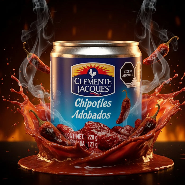 Chipotles Adobados clemente jacques  mexicanos en Colombia