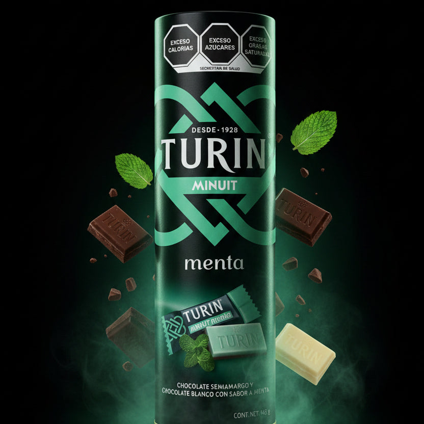 Chocolates Menta Turín Tubo 160gr en Colombia