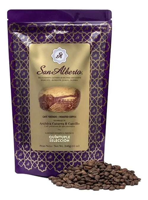 Café San Alberto Grano  Pikemex 340 gr