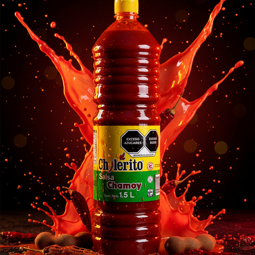 Chilerito Salsa Chamoy Pet 1.5 original mexicana en colombia