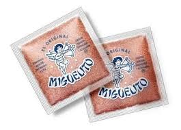Miguelito Original Dulce en Polvo Chamoy en sobres individuales de México para Colombia