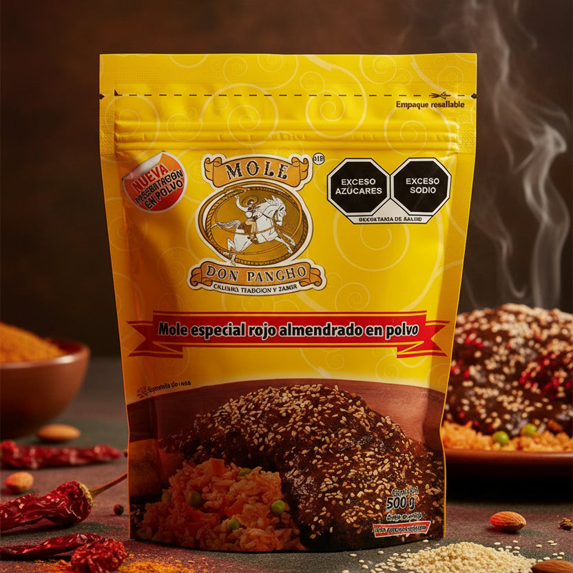 mole mexicano don pancho rojo en colombia